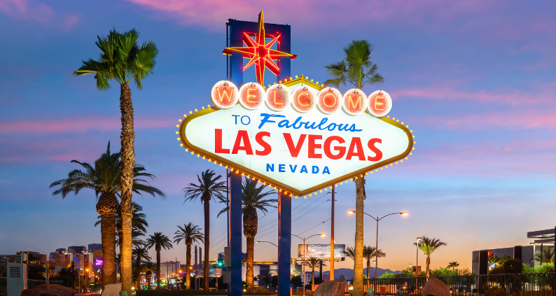 LIVING IT UP IN LAS VEGAS
