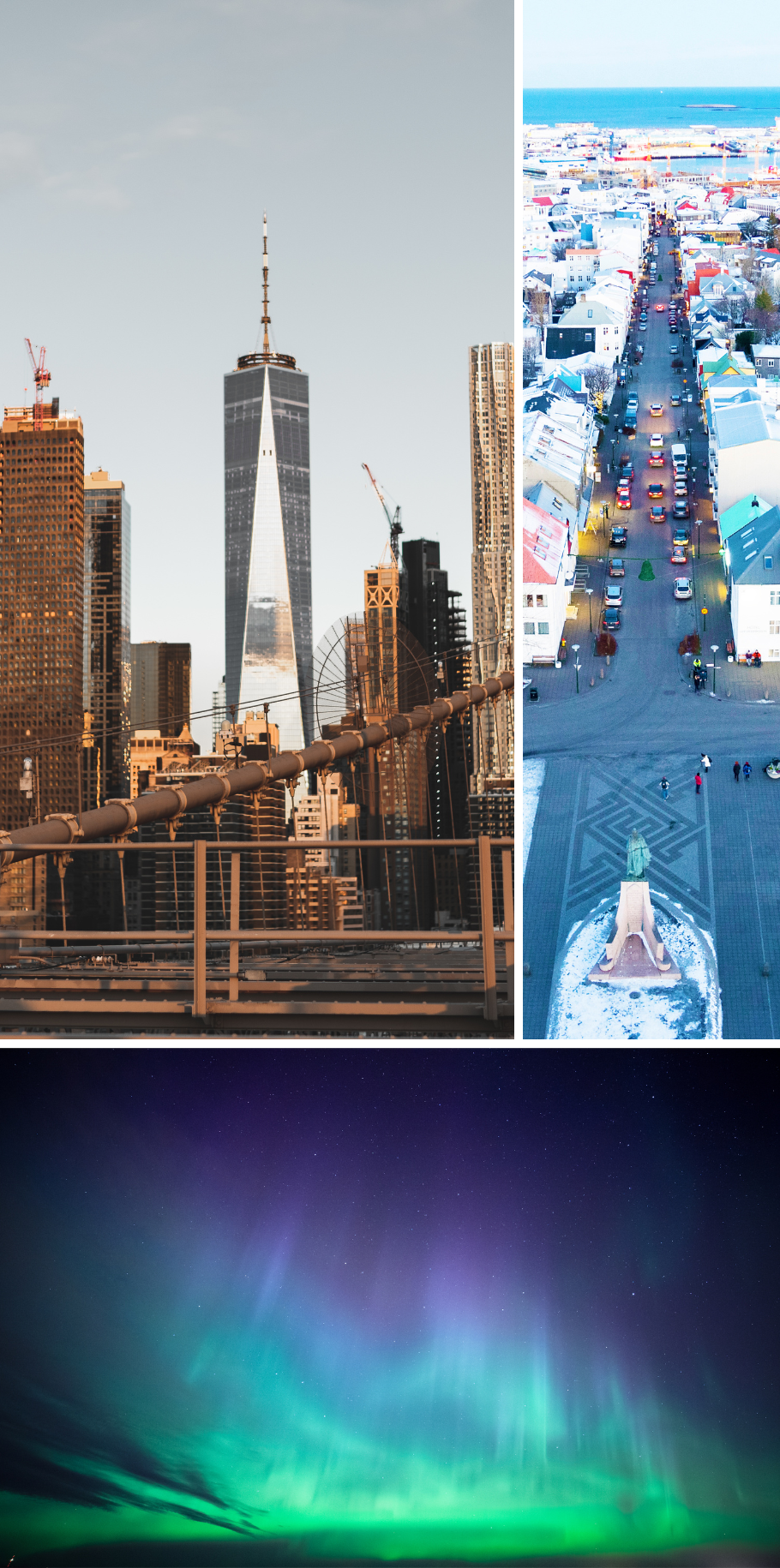 Bucketlist NYC and Northern Lights