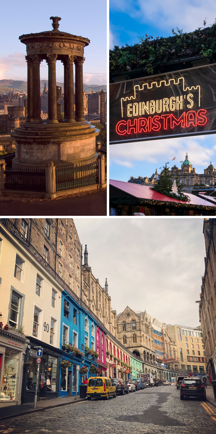 EDINBURGH CHRISTMAS MARKETS FROM ONLY £250PP