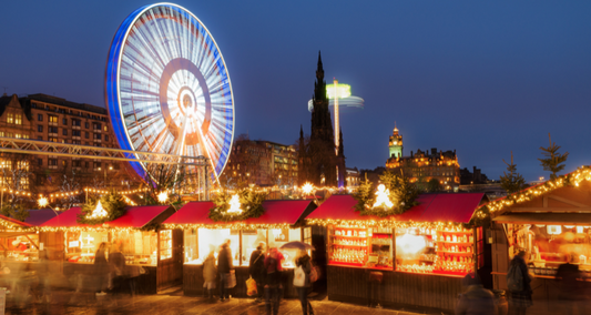 EDINBURGH CHRISTMAS MARKETS FROM ONLY £250PP