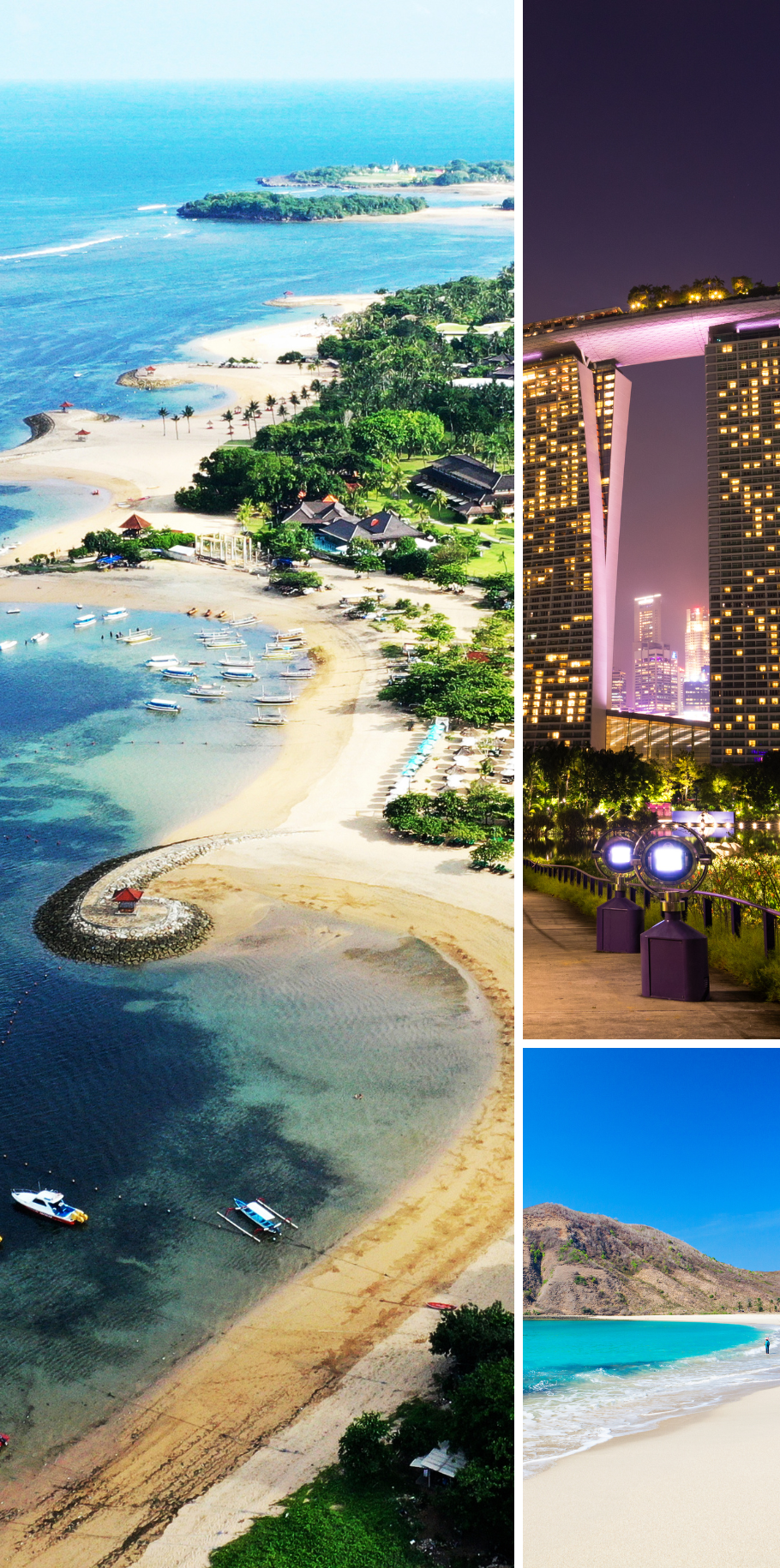 SINGAPORE STAY & BALI, THAILAND AND MALAYSIA CRUISE