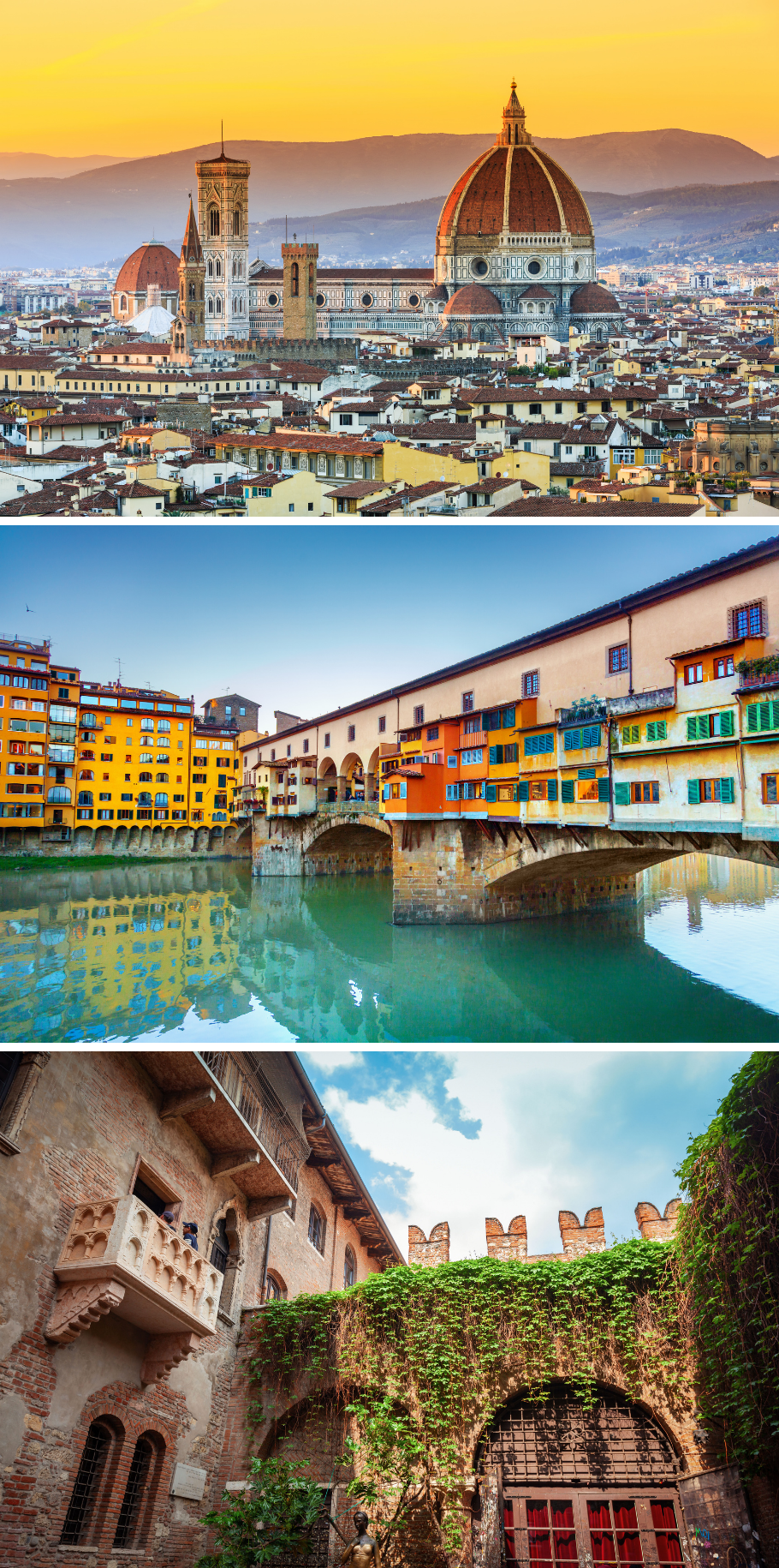 ITALY'S NORTHERN CITIES BY RAIL